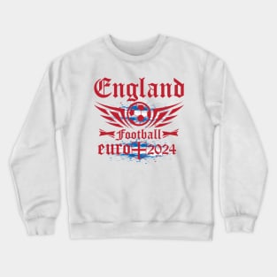 England Football Fan Euro 24 Memorabilia Crewneck Sweatshirt